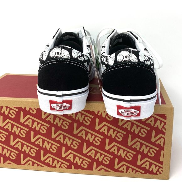 VANS  Old Skool Tm Glow Skulls Suede Canvas Men's Size - Picture 5 of 9